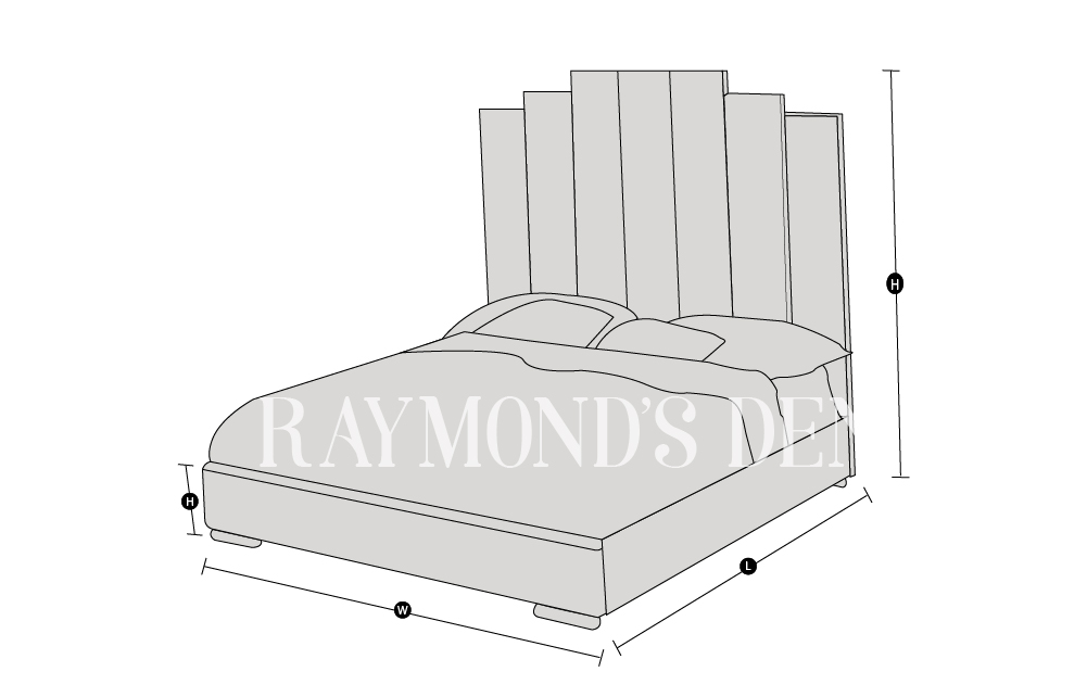 Raymond's Den Technical Drawing Boston Range